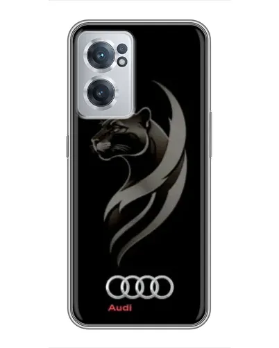 Чехол для OnePlus Nord CE 2 Lite 5G с картинкой «Графика — пантера и Audi» Чехол для OnePlus Nord CE 2 Lite 5G с картинкой «Графика — пантера и Audi»