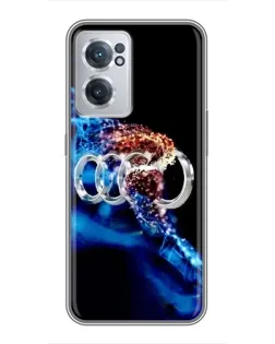 Чехол для OnePlus Nord CE 2 Lite 5G с картинкой «Энергия лого Audi»