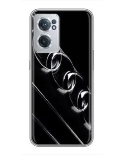 Чехол для OnePlus Nord CE 2 Lite 5G с картинкой «Audi — абстрактные кольца»