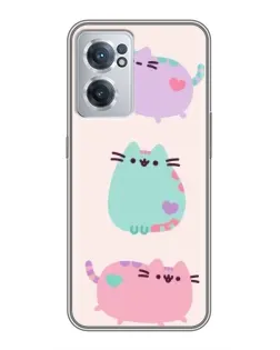Чохол для OnePlus Nord CE 2 Lite 5G з картинкою «Pusheen тріо» Чохол для OnePlus Nord CE 2 Lite 5G з картинкою «Pusheen тріо»