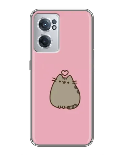 Чехол для OnePlus Nord CE 2 Lite 5G с картинкой «Pusheen сердце» Чехол для OnePlus Nord CE 2 Lite 5G с картинкой «Pusheen сердце»
