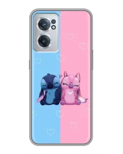Чохол для OnePlus Nord CE 2 Lite 5G з картинкою «Stitch та Angel Love»