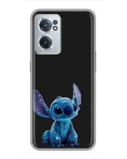 Чохол для OnePlus Nord CE 2 Lite 5G з картинкою «Стіч на чорному»