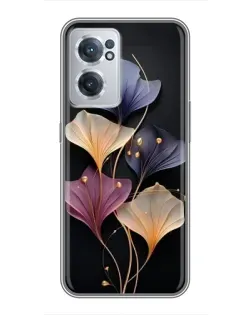 Чохол для OnePlus Nord CE 2 Lite 5G з картинкою «Лілові квіти грації»