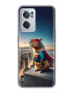 Чехол для OnePlus Nord CE 2 Lite 5G с картинкой «Капи-мен супергерой» Чехол для OnePlus Nord CE 2 Lite 5G с картинкой «Капи-мен супергерой»