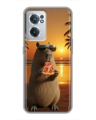 Чехол для OnePlus Nord CE 2 Lite 5G с картинкой «Капибара с пиццей» Чехол для OnePlus Nord CE 2 Lite 5G с картинкой «Капибара с пиццей»