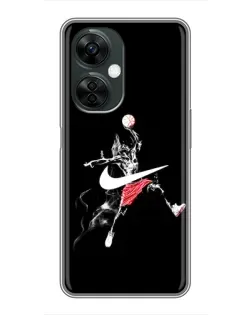Чехол для OnePlus Nord CE 3 Lite с картинкой «Jordan Jumpman»