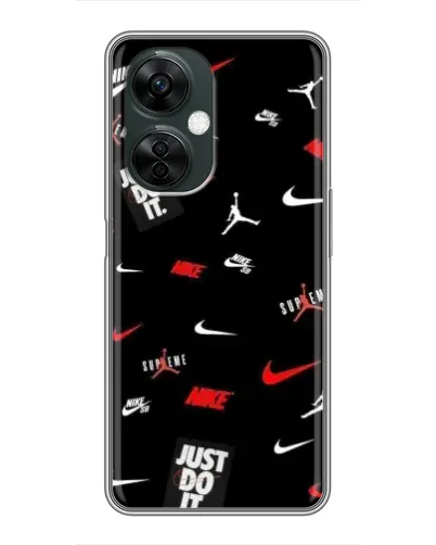 Чехол для OnePlus Nord CE 3 Lite с картинкой «Nike Mix Pattern»