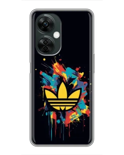 Чехол для OnePlus Nord CE 3 Lite с картинкой «Adidas Splash» Чехол для OnePlus Nord CE 3 Lite с картинкой «Adidas Splash»