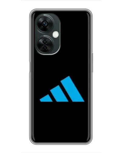 Чехол для OnePlus Nord CE 3 Lite с картинкой «Adidas Cyan Logo» Чехол для OnePlus Nord CE 3 Lite с картинкой «Adidas Cyan Logo»