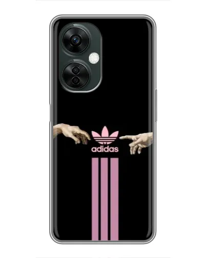 Чехол для OnePlus Nord CE 3 Lite с картинкой «Adidas Hands» Чехол для OnePlus Nord CE 3 Lite с картинкой «Adidas Hands»