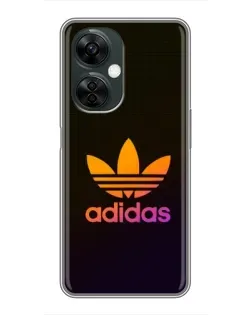 Чехол для OnePlus Nord CE 3 Lite с картинкой «Градиент Adidas»