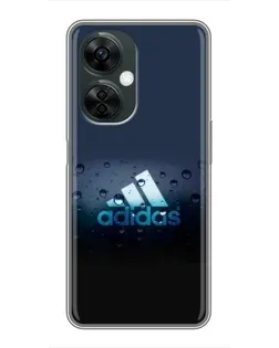 Чехол для OnePlus Nord CE 3 Lite с картинкой «Adidas Water Drops»