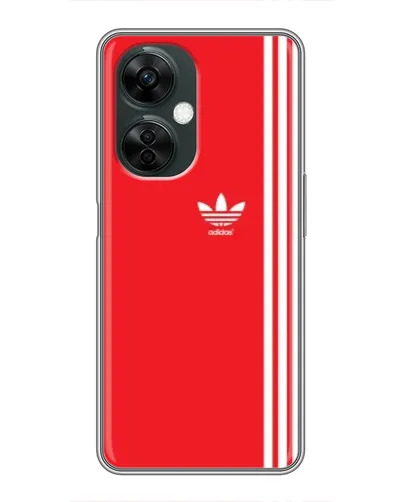 Чехол для OnePlus Nord CE 3 Lite с картинкой «Красный минимализм Adidas» Чехол для OnePlus Nord CE 3 Lite с картинкой «Красный минимализм Adidas»