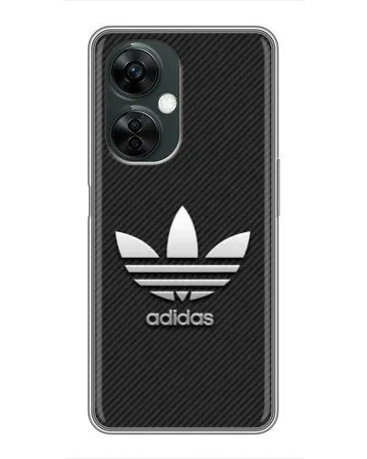 Чехол для OnePlus Nord CE 3 Lite с картинкой «Adidas Карбоновая текстура» Чехол для OnePlus Nord CE 3 Lite с картинкой «Adidas Карбоновая текстура»