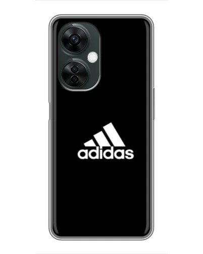 Чехол для OnePlus Nord CE 3 Lite с картинкой «Черная классика Adidas» Чехол для OnePlus Nord CE 3 Lite с картинкой «Черная классика Adidas»