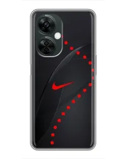 Чехол для OnePlus Nord CE 3 Lite с картинкой «Абстрактный дизайн Nike»