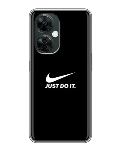 Чехол для OnePlus Nord CE 3 Lite с картинкой «Минимализм от Nike»