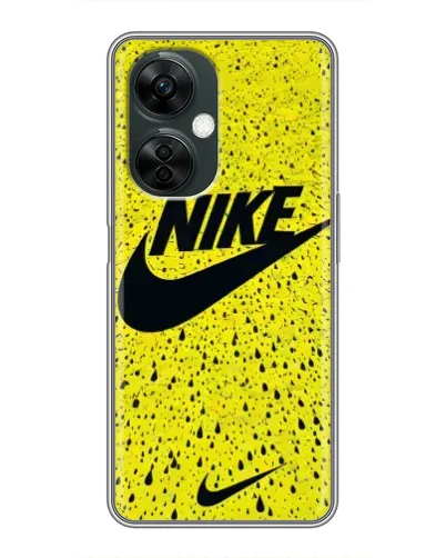 Чехол для OnePlus Nord CE 3 Lite с картинкой «Желтый текстурный Nike»