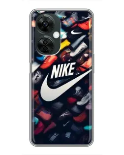 Чехол для OnePlus Nord CE 3 Lite с картинкой «Коллекция кроссовок Nike»
