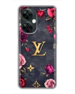 Чехол для OnePlus Nord CE 3 Lite с картинкой «Цветочный Louis Vuitton»