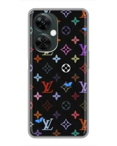 Чехол для OnePlus Nord CE 3 Lite с картинкой «Цветная монограмма LV» Чехол для OnePlus Nord CE 3 Lite с картинкой «Цветная монограмма LV»
