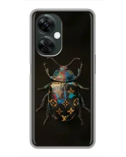 Чехол для OnePlus Nord CE 3 Lite с картинкой «LV — мраморный принт»