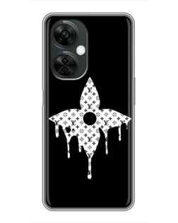 Чехол для OnePlus Nord CE 3 Lite с картинкой «Цветочная монограмма»