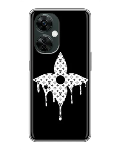 Чехол для OnePlus Nord CE 3 Lite с картинкой «Цветочная монограмма» Чехол для OnePlus Nord CE 3 Lite с картинкой «Цветочная монограмма»
