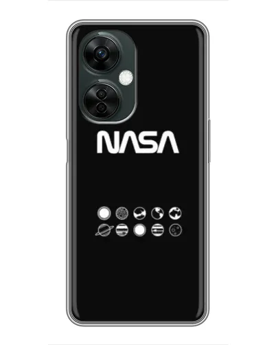 Чехол для OnePlus Nord CE 3 Lite с картинкой «NASA — технический принт»