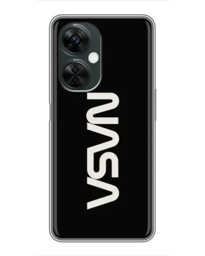 Чехол для OnePlus Nord CE 3 Lite с картинкой «NASA — вертикальный логотип»