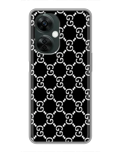 Чехол для OnePlus Nord CE 3 Lite с картинкой «Gucci — сетчатый паттерн»