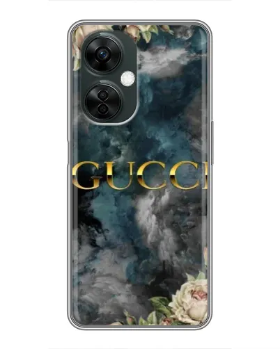 Чехол для OnePlus Nord CE 3 Lite с картинкой «Абстрактные цветы Gucci»