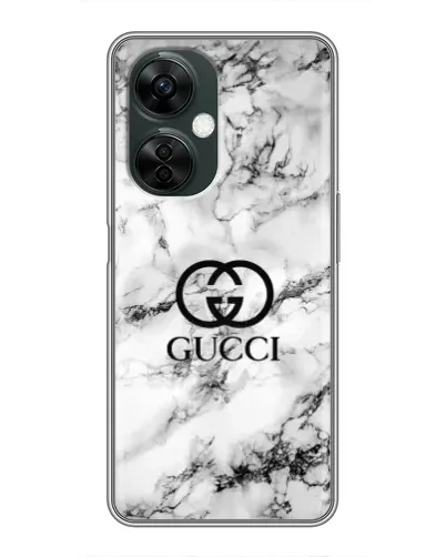 Чехол для OnePlus Nord CE 3 Lite с картинкой «Gucci — мраморный шик»