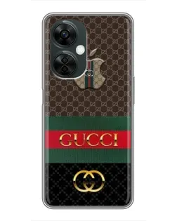 Чехол для OnePlus Nord CE 3 Lite с картинкой «Gucci — брендированный десерт»