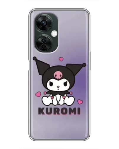 Чехол для OnePlus Nord CE 3 Lite с картинкой «Kuromi — фиолетовый арт»