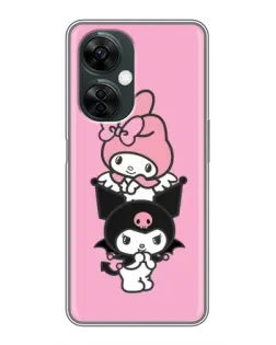 Чехол для OnePlus Nord CE 3 Lite с картинкой «My Melody и Kuromi»
