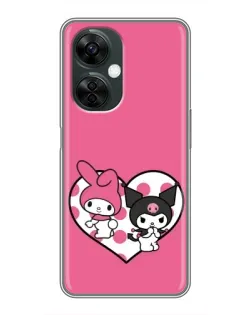 Чехол для OnePlus Nord CE 3 Lite с картинкой «Kuromi и My Melody»