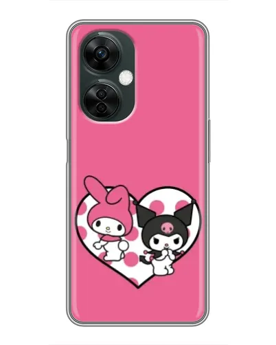 Чехол для OnePlus Nord CE 3 Lite с картинкой «Kuromi и My Melody»