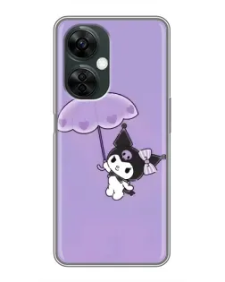 Чехол для OnePlus Nord CE 3 Lite с картинкой «Kuromi с зонтиком»