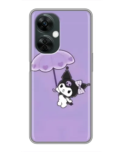 Чехол для OnePlus Nord CE 3 Lite с картинкой «Kuromi с зонтиком»