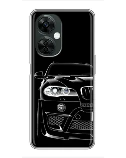 Чехол для OnePlus Nord CE 3 Lite с картинкой «Темный силуэт BMW»