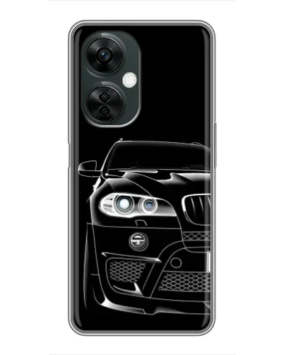 Чехол для OnePlus Nord CE 3 Lite с картинкой «Темный силуэт BMW»