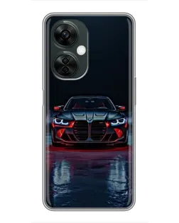 Чехол для OnePlus Nord CE 3 Lite с картинкой «BMW на мокрой дороге»