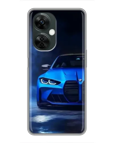 Чехол для OnePlus Nord CE 3 Lite с картинкой «Голубая BMW M4»