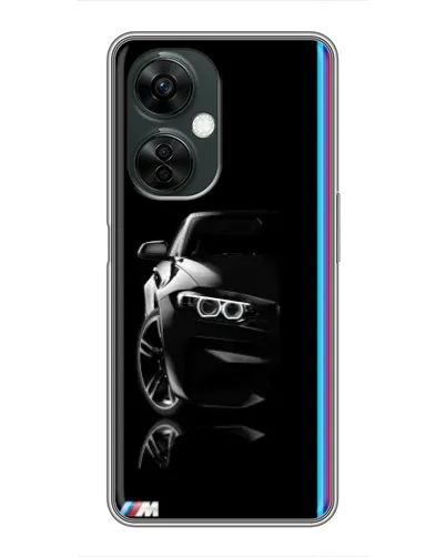 Чехол для OnePlus Nord CE 3 Lite с картинкой «Силуэт BMW в темноте»