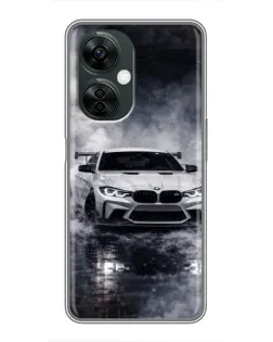 Чехол для OnePlus Nord CE 3 Lite с картинкой «BMW сквозь туман»