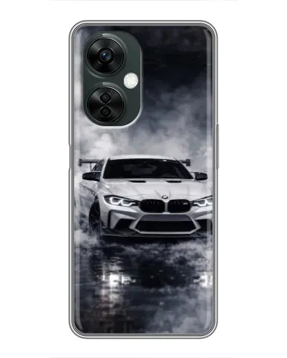 Чехол для OnePlus Nord CE 3 Lite с картинкой «BMW сквозь туман»