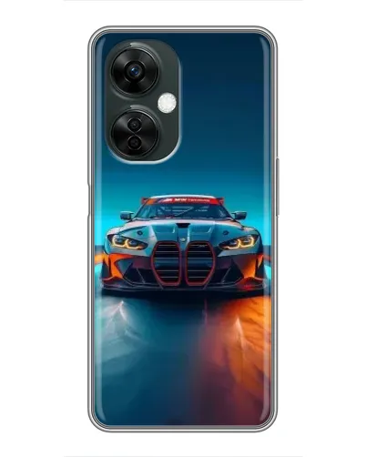 Чехол для OnePlus Nord CE 3 Lite с картинкой «BMW — огни неона» Чехол для OnePlus Nord CE 3 Lite с картинкой «BMW — огни неона»