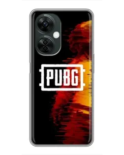 Чехол для OnePlus Nord CE 3 Lite с картинкой «Яркий логотип PUBG»